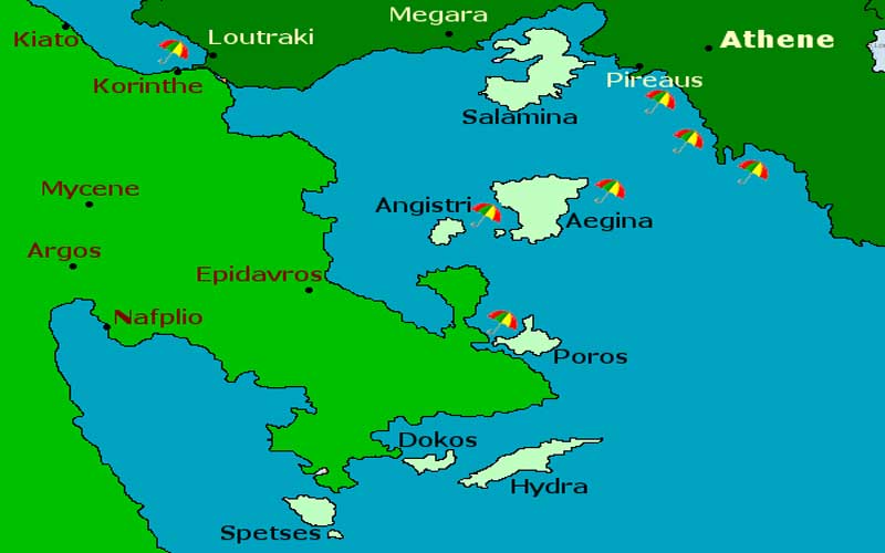Een zeilboot huren in de Saronische Golf vanuit Athene